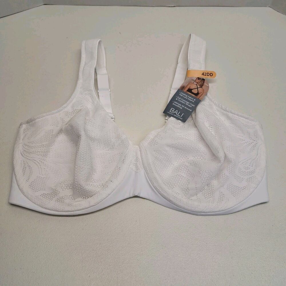 Bali Coolest Smoothing Underwire Minimizer Bra 42DD